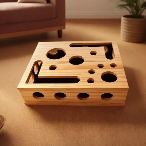 Cat Scratch Puzzle Box