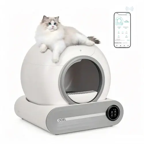 Smart Self-Cleaning Litter Box